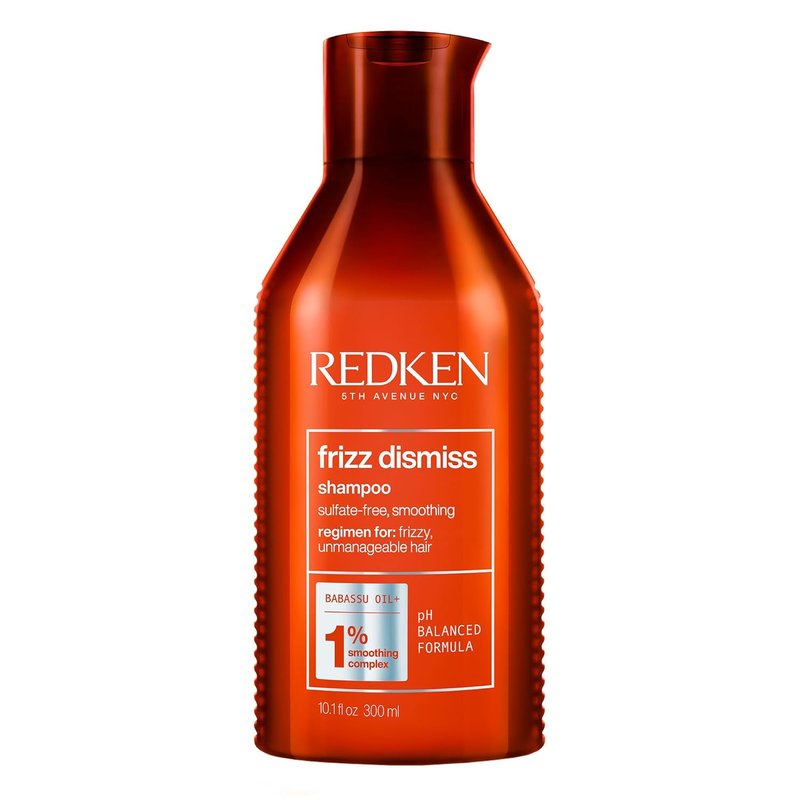 Redken Frizz Dismiss Shampoo - Smooth & Shine for Frizzy Hair | Weightless, Sulfate-Free Formula