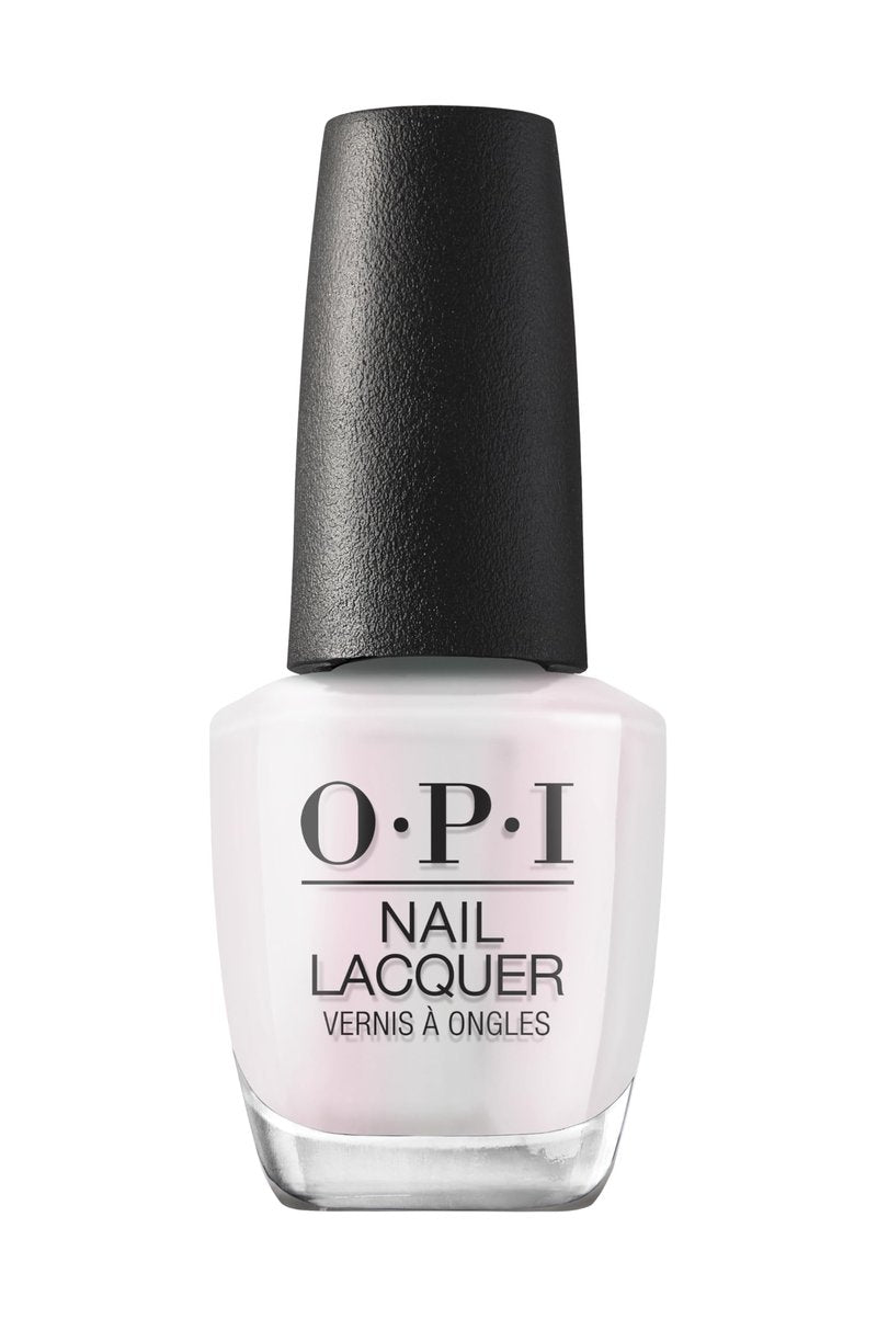 OPI Nail Lacquer Glazed N' Amused | Sheer Soft White Pearl Chip Resistant Nail Polish Your Way Collection