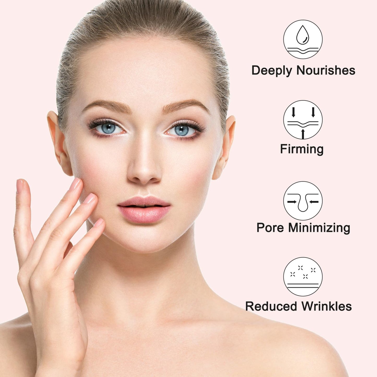 TYTCA Collagen Night Wrapping Mask Peel-Off Overnight Collagen Face Mask - Deeply Hydrates & Firming & Glowy - Reduce Sagging & Wrinkle For Glowing Skin 2.54 fl.oz with Mask Applicator