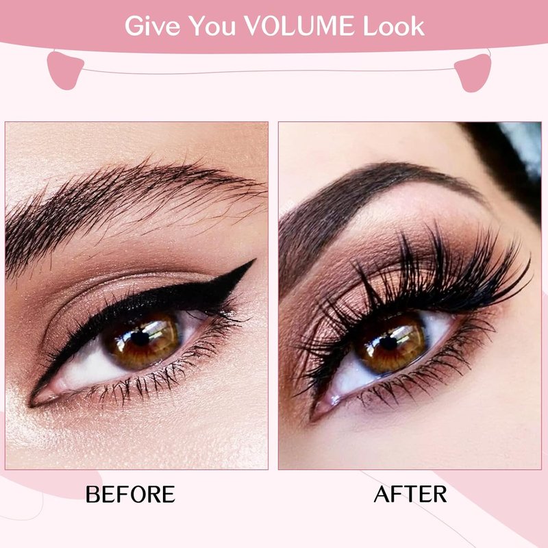 Cluster Lashes - 72 Pcs DIY Eyelash Extensions | Natural Soft & Comfortable Reusable Lashes - D-12mm