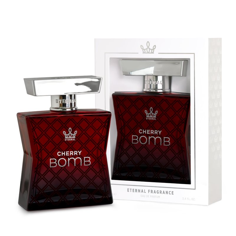 Eternal Fragrance - Eternal Cherry Bomb - Inspired by Lost Luxury Cherry Perfume - 3.4 oz (100ml) - Eau de Parfum - Long-lasting - Vegan - Clean Ingredients - Unisex Perfume - 2000 sprays per bottle