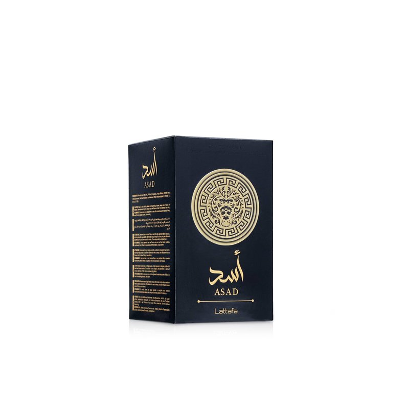 Lattafa Imported Long Lasting Luxury Perfume Spray Asad Premium Refreshing Oud and Musk Fragrances Eau De Parfum 100 ml Perfume for Unisex