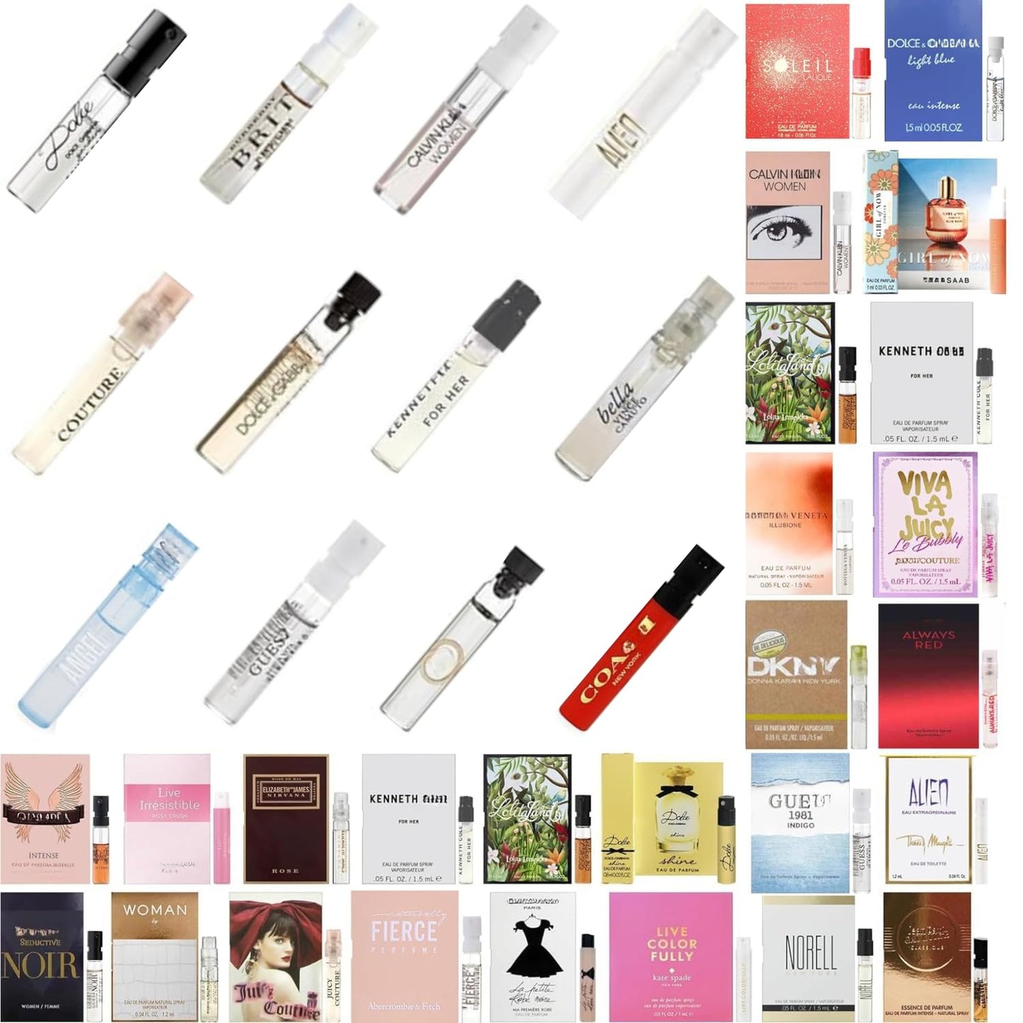 Tradeberry High-End Designer Perfume Sample Set - 12 Luxury Scents for Women