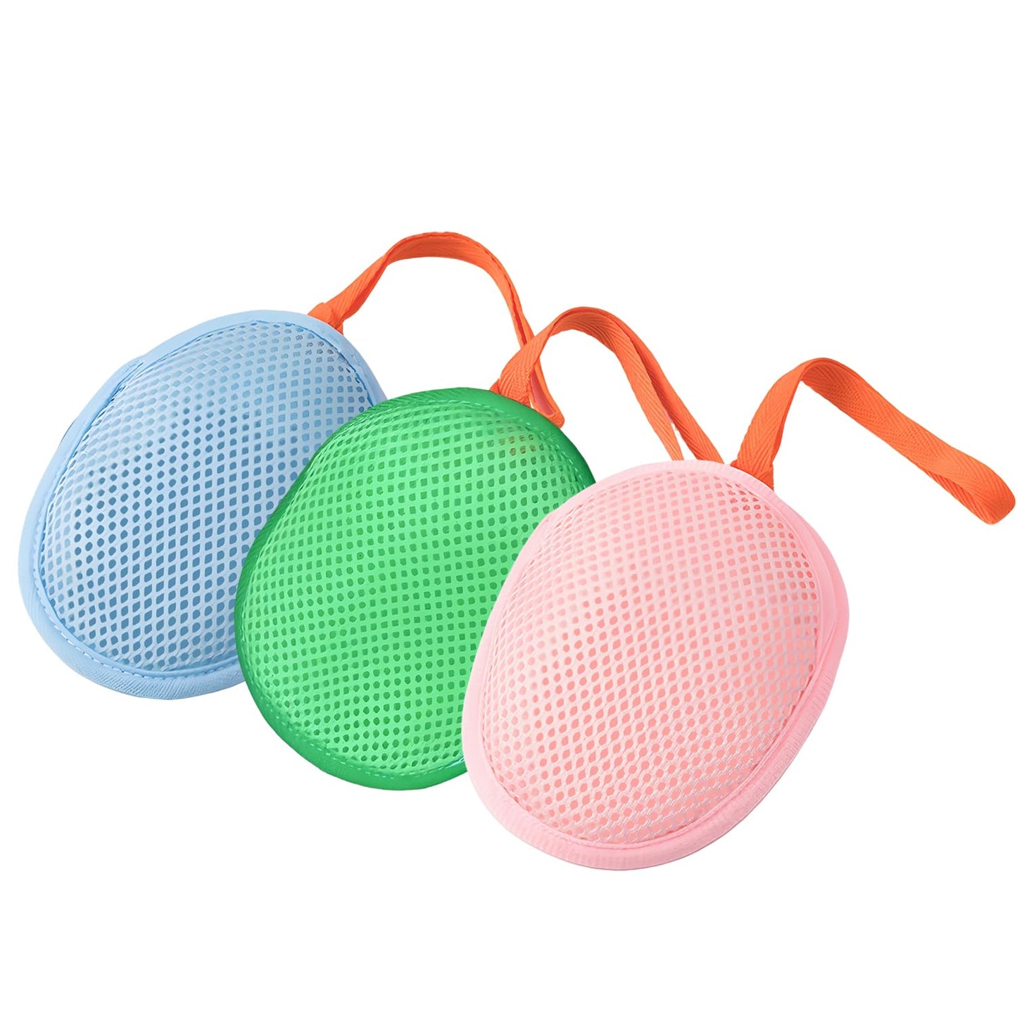 Soap Saver Bag, Exfoliating Soap Bag Bar Soap Pouch, Mesh Soap Bags for Soap Bars Foam Net Soap Saver for Shower Bath, 3PCS