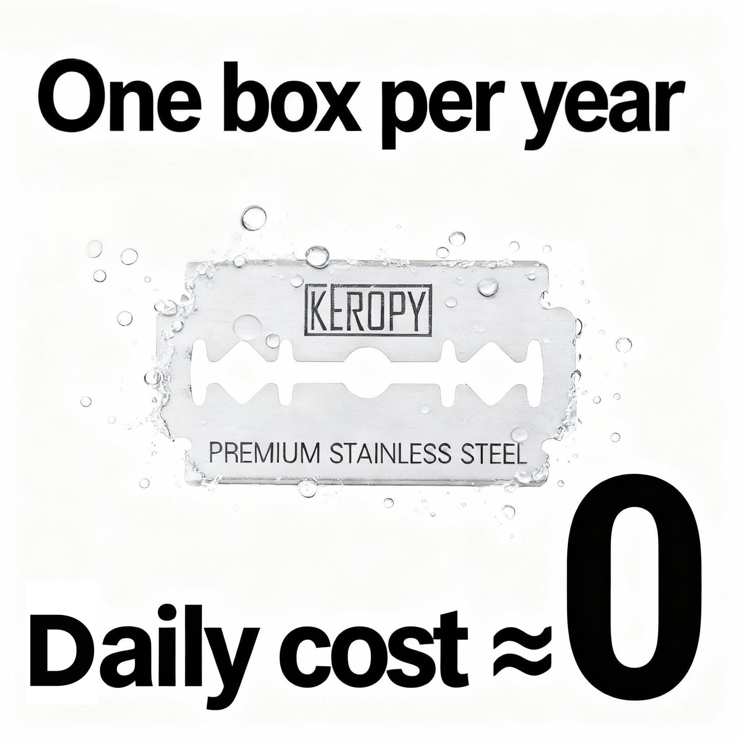 KEROPY Safety Razor Blades