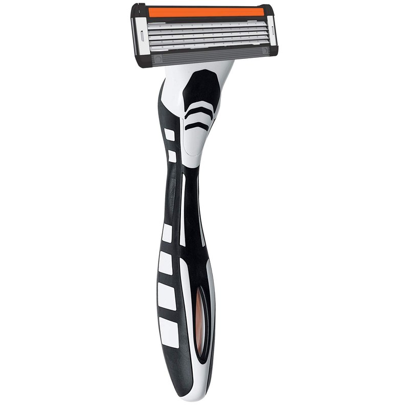 BIC Flex 5 Hybrid Men's 5-Blade Disposable Razor, 1 Handle and 4 Cartridges, 2 Count (Pack of 2)