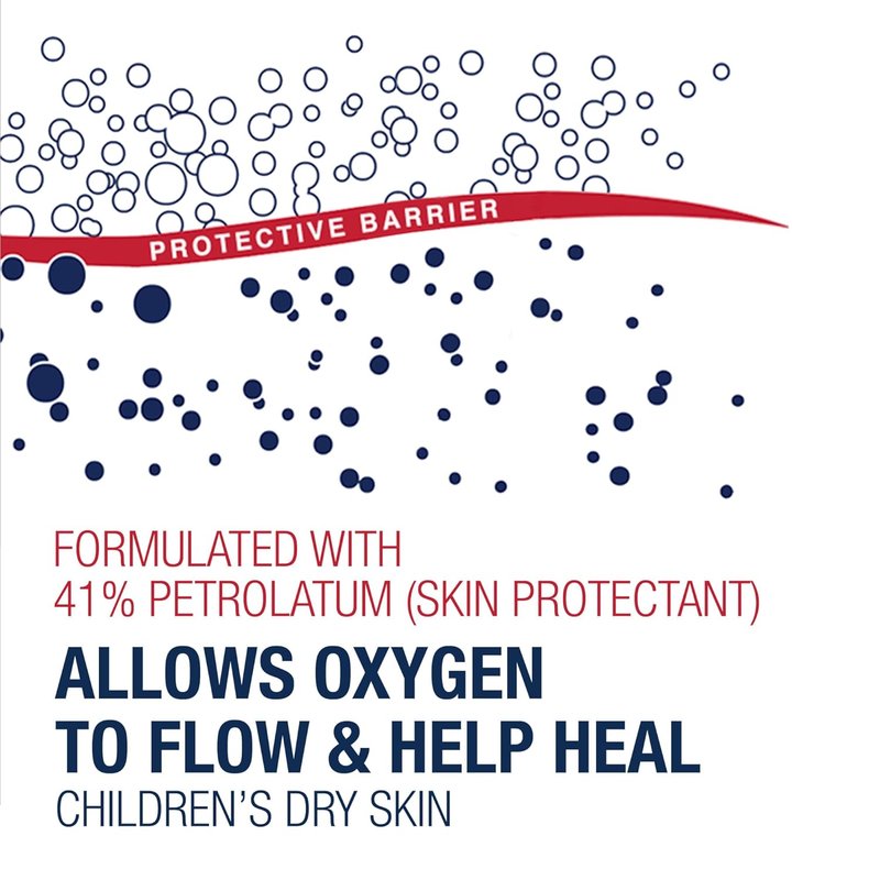 Aquaphor Children's Healing Ointment - 41% Petrolatum Skin Protectant for Minor Wounds & Chapped Skin | 14 Oz Jar