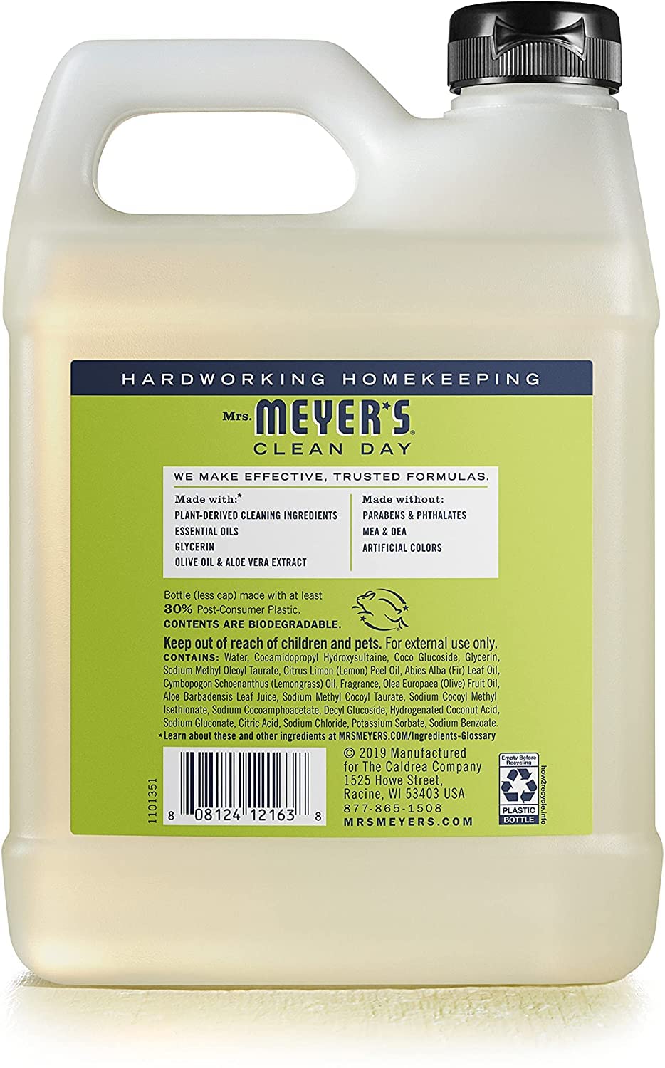 MRS. MEYER'S CLEAN DAY Hand Soap Refill Scent Variety Pack 2 CT (Lemon Verbena + Lavender)