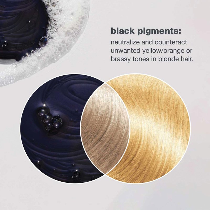 milk_shake icy blond shampoo | award winning shampoo with black pigment to cool brassy tones and enhance platinum blonde hair | ideal for maintaining icy, ash-toned color 10.1 fl oz