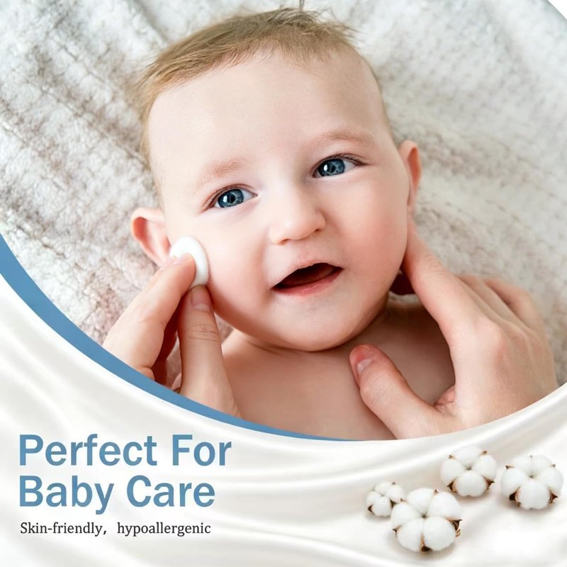 2000Pcs Cotton Balls Large Bulk, Pure & Natural Cotton Balls Absorbent Hypoallergenic Soft & Gentle for Face, Baby Care& First-Aid, Makeup, Nail Polish Remover, Household Needs, DIY Crafts & Pet Care