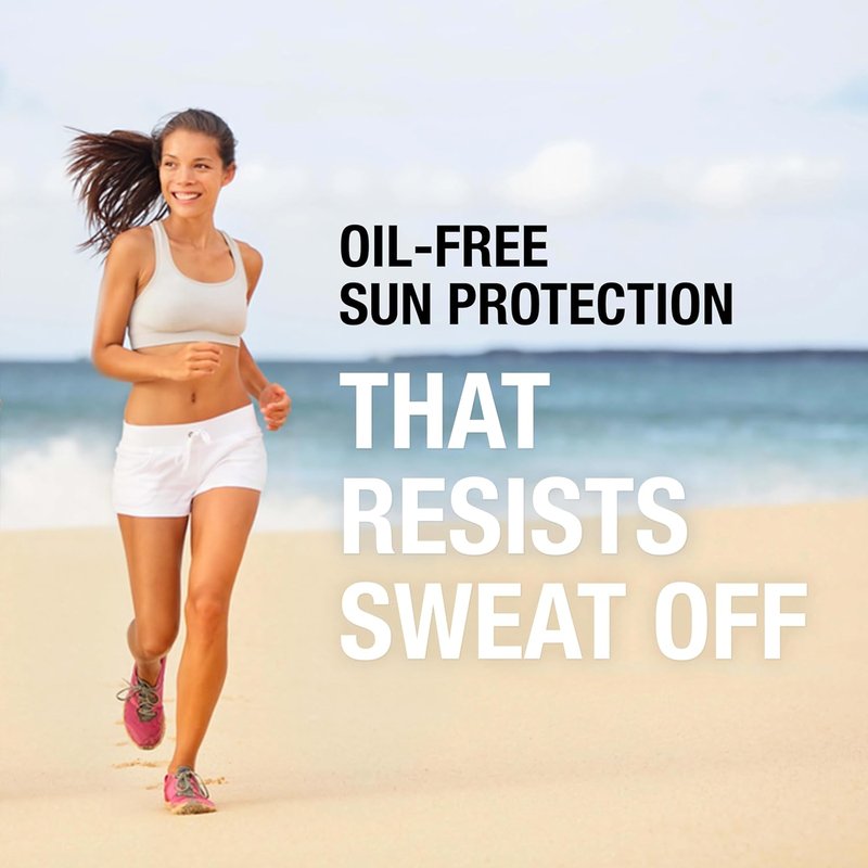 Neutrogena Sport Face Sunscreen SPF 70+ - Oil-Free, Sweat & Water-Resistant, 2.5 fl oz | Broad-Spectrum UVA/UVB Protection