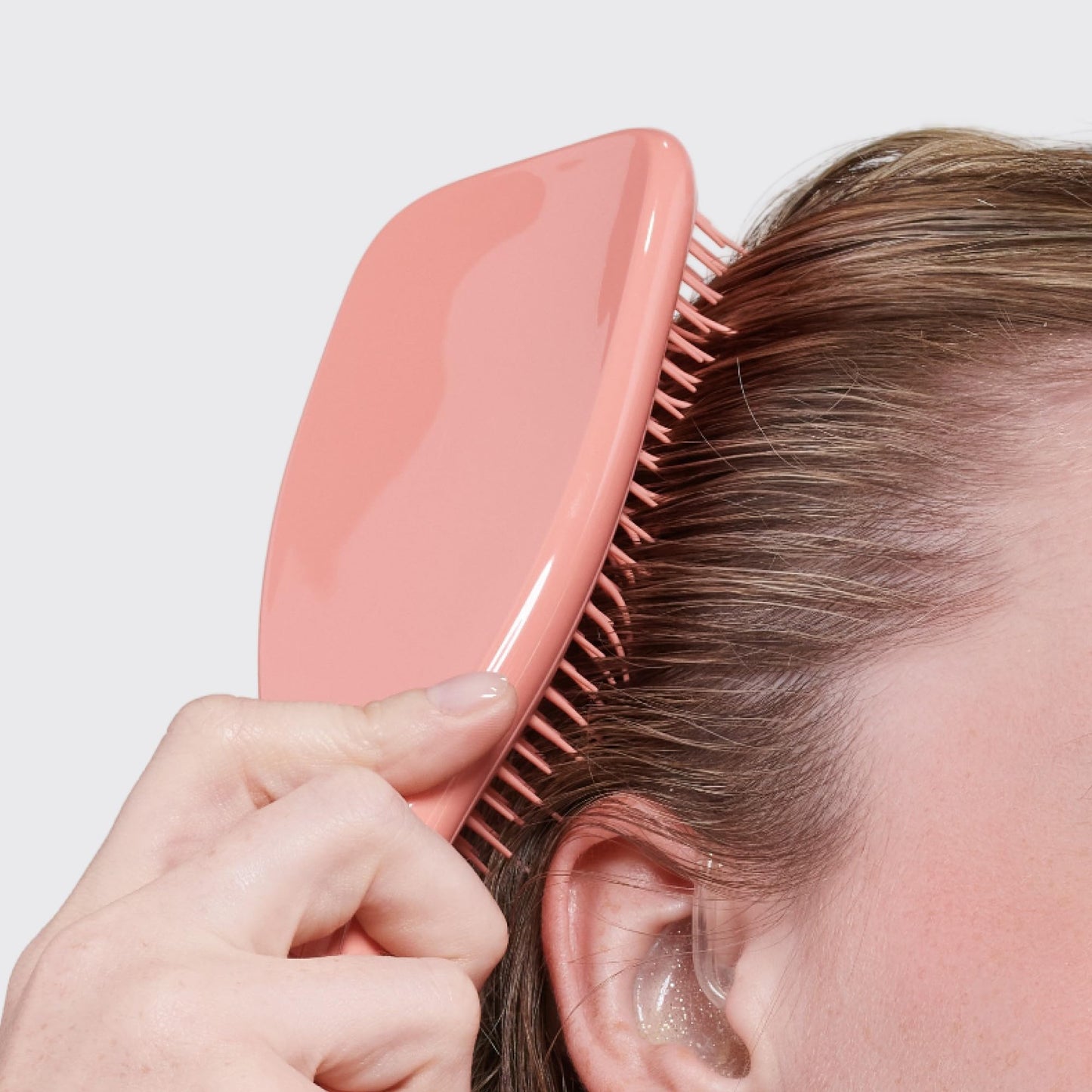 Tangle Teezer Fine Ultimate Detangler Brush, Dry & Wet Hair Brush to Detangle & Reduce Breakage for Fine Hair Types, Amazon Exclusive Sweet Cinnamon