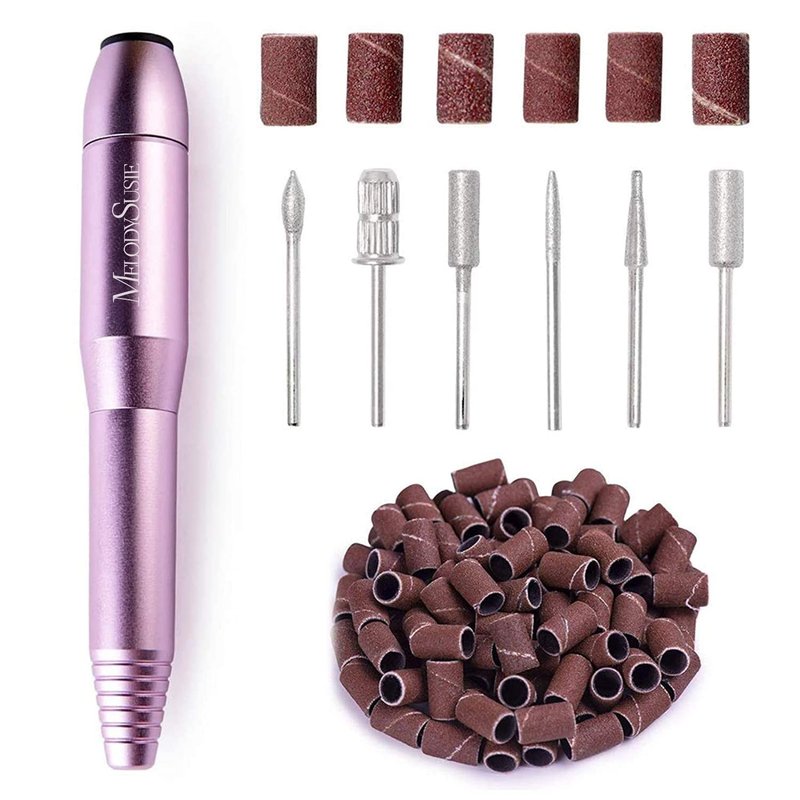 MelodySusie Portable Nail Drill - 20,000 RPM Electric File for Manicure & Gel Removal | Compact Design