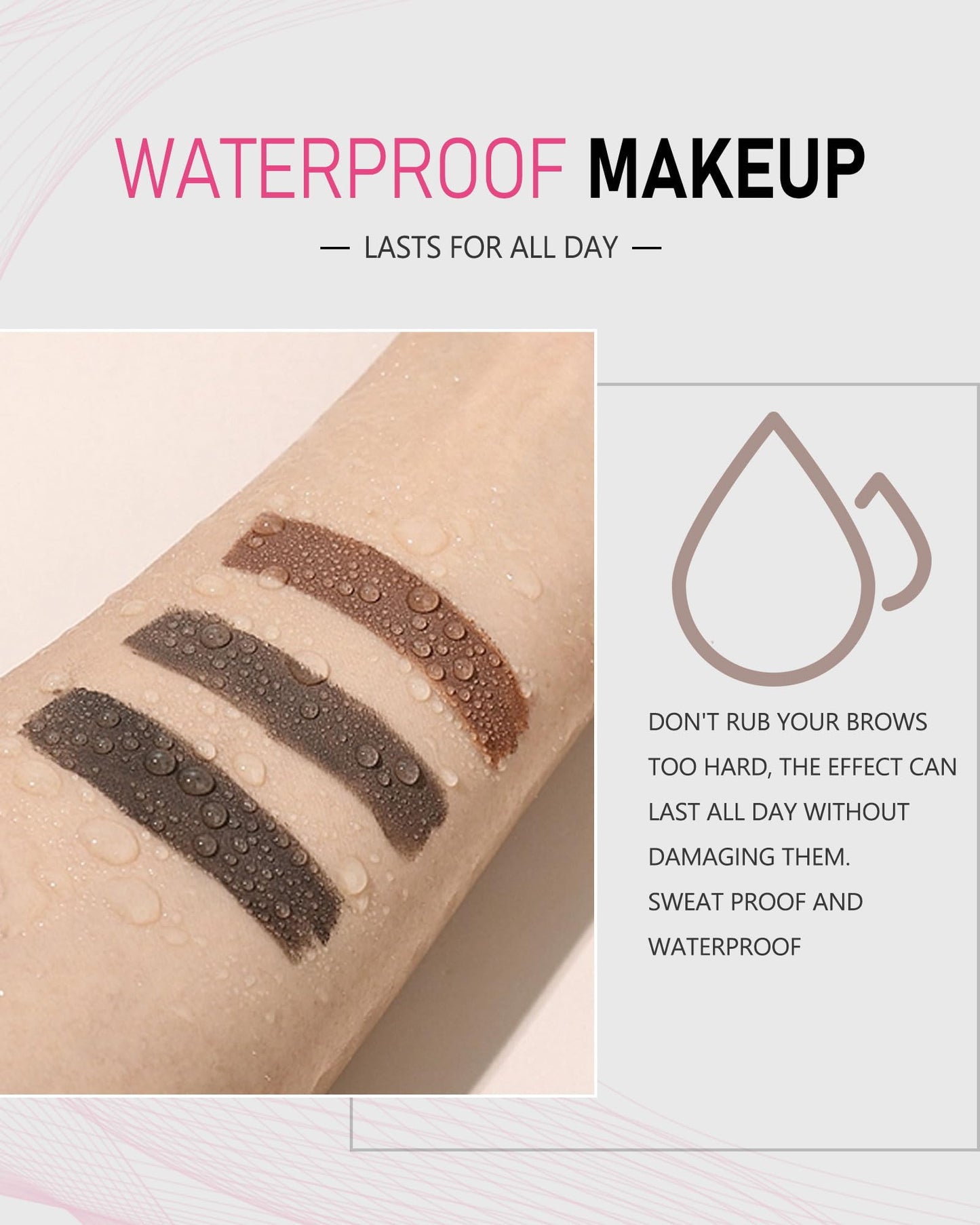 Yfulfill Light Brown Eyebrow Pencil Waterproof for Women - Eye Brow Makeup Pen