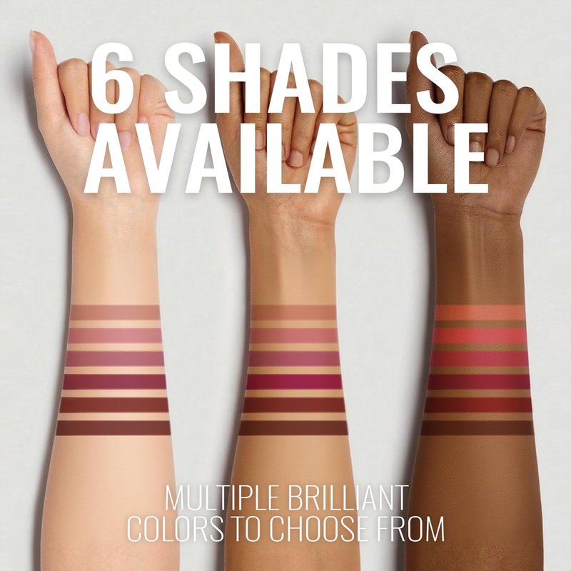 okgkaiau 4 Colors Lip Liner Pen Set - Matte Liquid Lip Stain & Contour Marker, Highly Pigmented Long-Lasting Waterproof, Multi-Use Lip Tint, Best Makeup Gift for Women & Girls(4-Pack-#02+03+04+06)