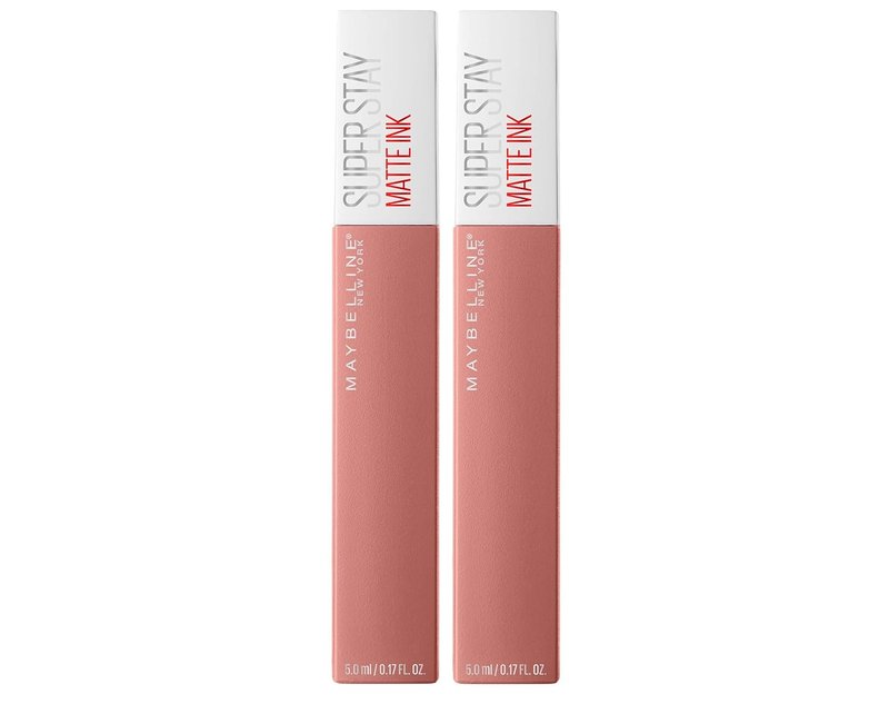 Maybelline New York Superstay Matte Ink Liquid Lipstick - Un-Nude Poet, 0.34 Fl Oz (Pack of 2)