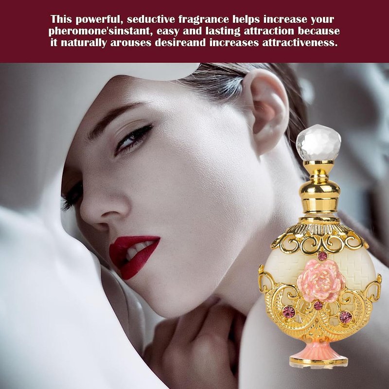 Halal Dubai | Retro Concentrated Perfume Oil for Women - Long-Lasting Vintage Fragrance Gift - 0.5 Oz