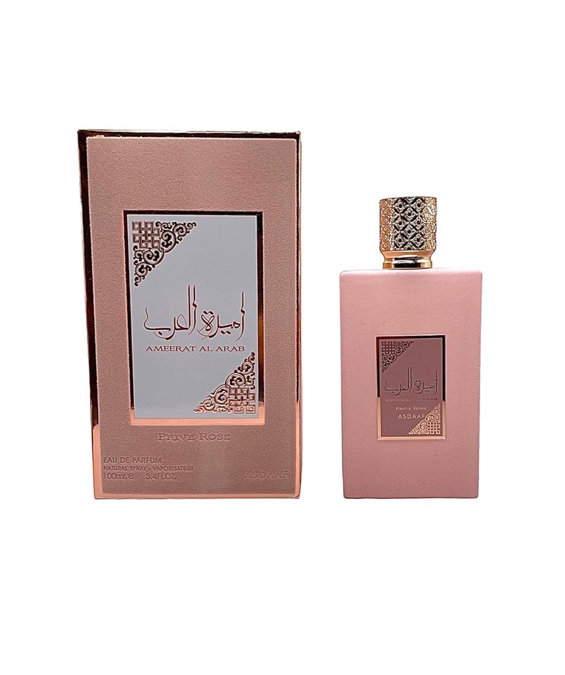 Ameerat Al Arab by Asdaaf - Prive Rose Eau de Parfum Spray for Women | 3.4 Ounce Elegance