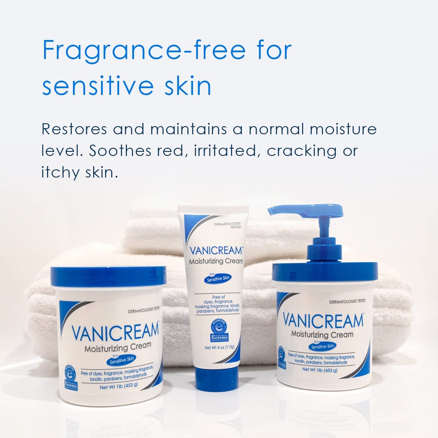 Vanicream Moisturizing Skin Cream, 1 lb