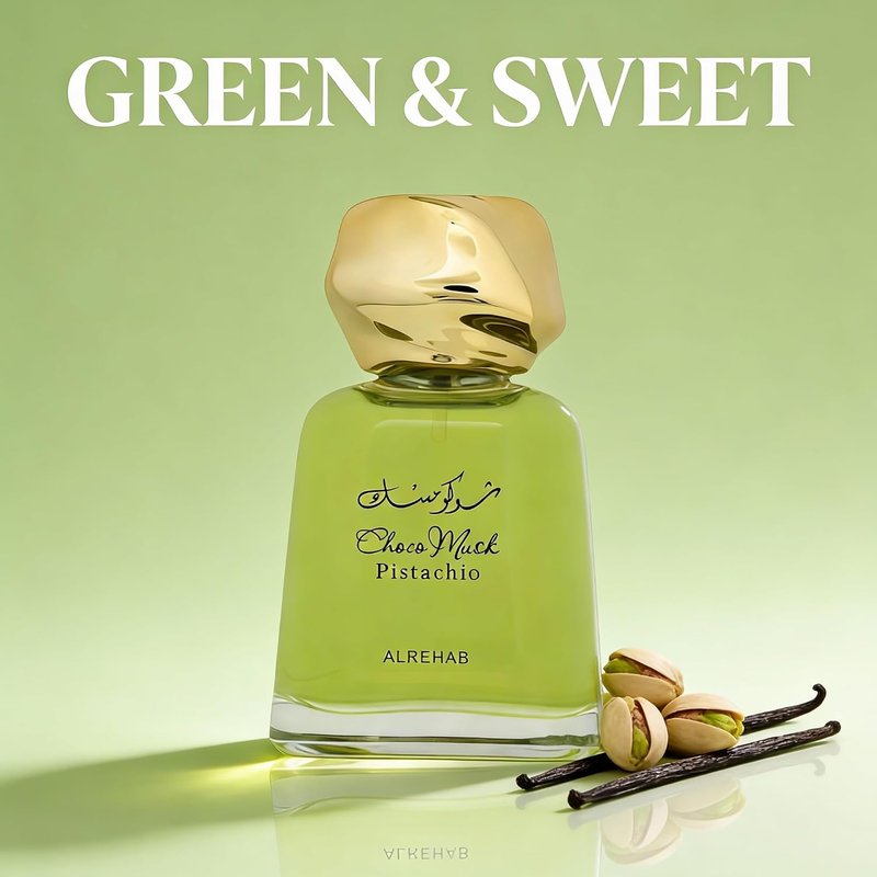 Choco Musk Pistachio Unisex Gourmand Cologne - 100ml Eau de Parfum | Long-Lasting Creamy Scent for Men & Women
