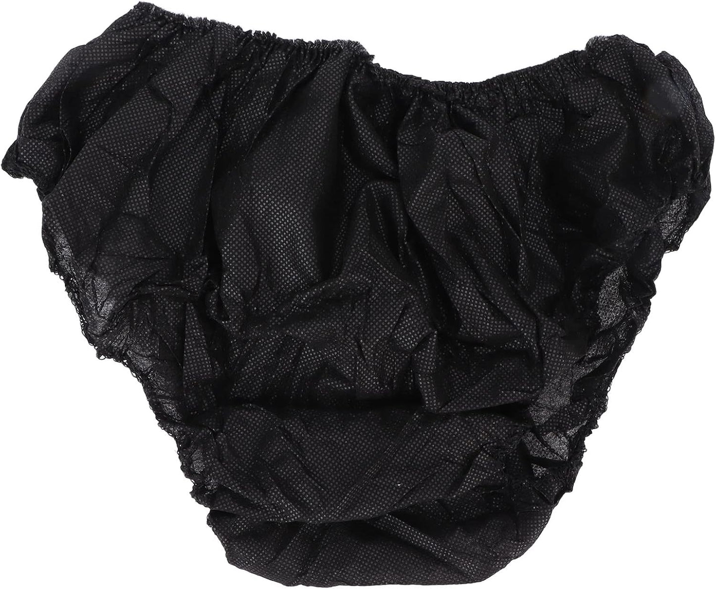 ZASCHMOY 50pcs Disposable Black Underwear, One Size Fits Most Portable Travel Underwear for Women And Men Outdoor Tourism Hotel