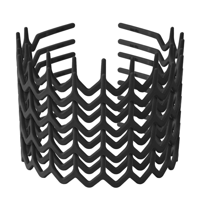 Canitor 8 Pieces Black Zig Zag Headbands Gifts for Women Teen Girls 90s Outfits Fashion Hair Accessories Hair Bands for Women's Hair Thin Teeth Comb Head Bands