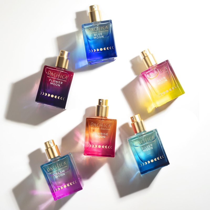 Pacifica Beauty Neon Moon Spray Perfume - Energetic Sandalwood Jasmine Smoky Cardamon - Clean Vegan Eau de Toilette, 1 fl oz
