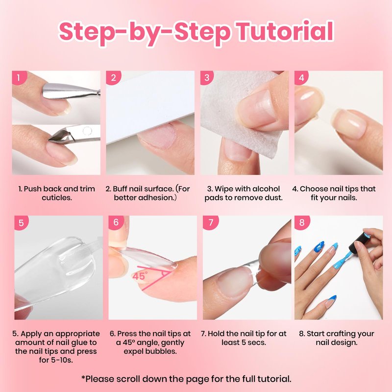 Beetles 10ML Super Strong Nail Glue for Press Ons, Nail Tips, Acrylic Nails No Uv Light Needed Nail Bond Brush in Nail Glue for Press On Nails Fake Nails Long Lasting for Beginners DIY Home