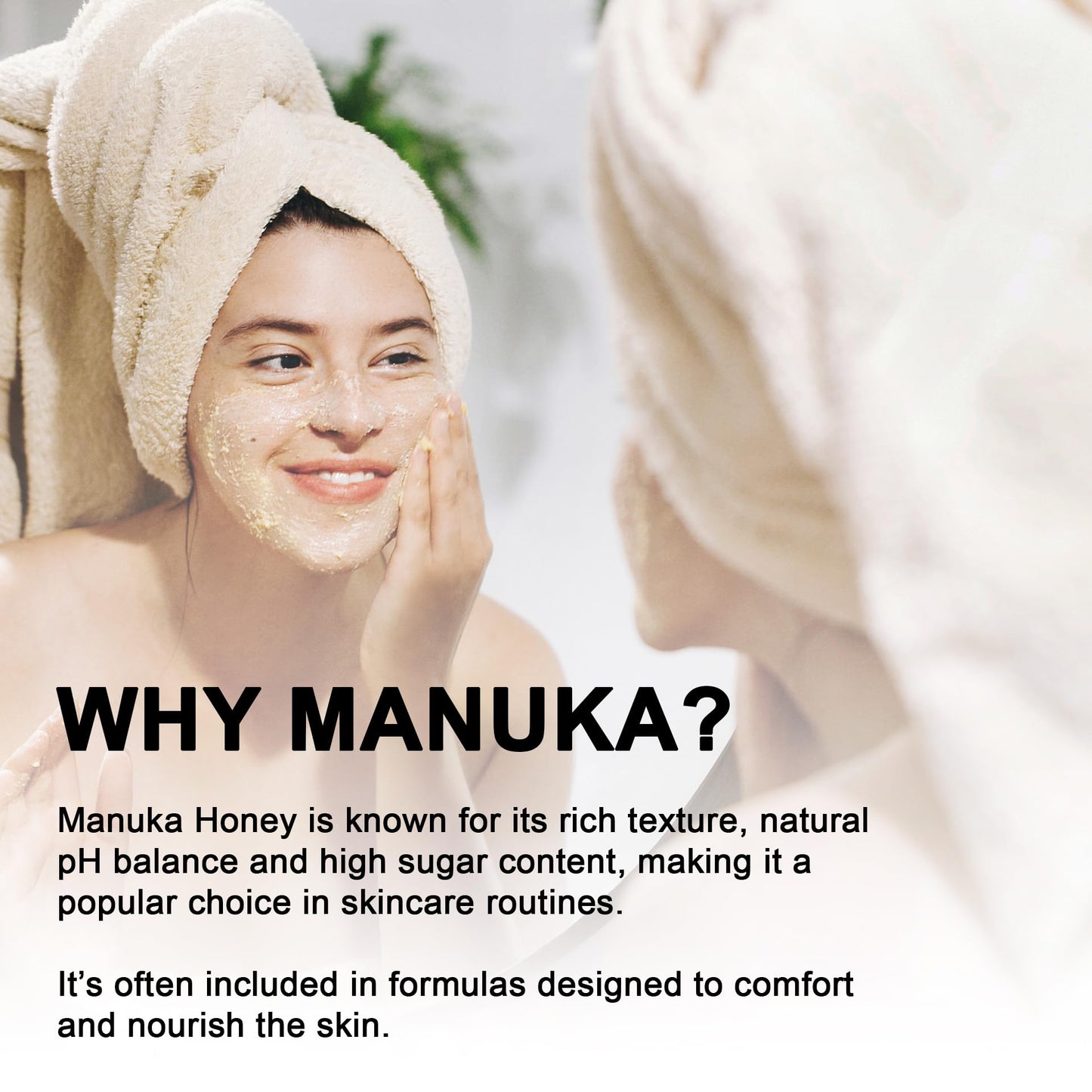 Super Natural Goods Manuka Honey Cream (8oz) – Hydrating Lotion for All Skin Types Suitable for Kids and Adults | Moisturizing Body Cream with Real Manuka Honey Aloe Vera Juice and Cocoa Butter