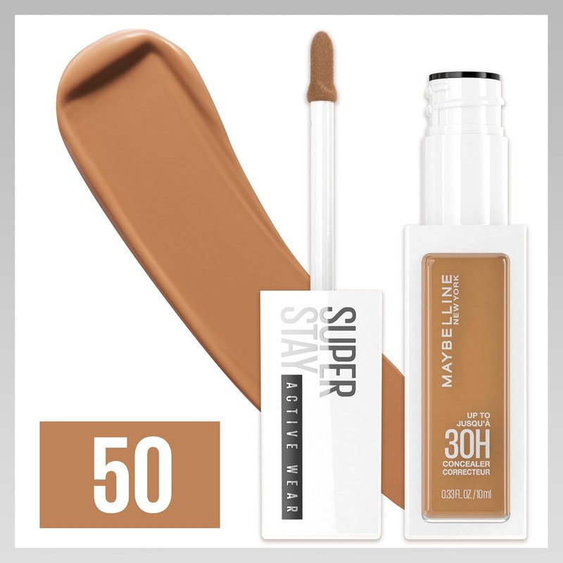 Maybelline Super Stay Liquid Concealer - Full Coverage, Long-Lasting, Natural Matte Finish | 16 Shades Available