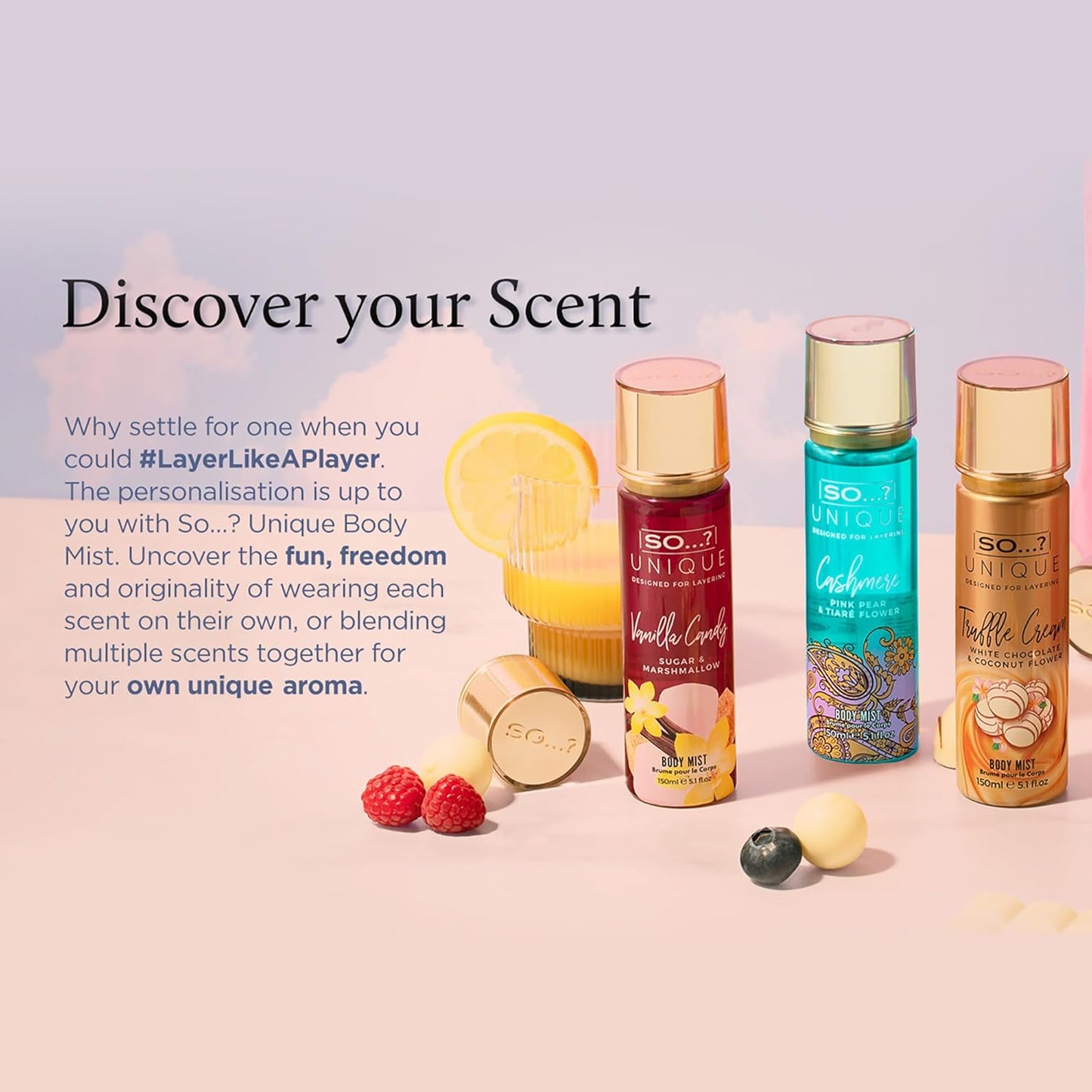 So...? Truffle Cream Body Mist - Vanilla Gourmand Perfume for Women | Cruelty-Free 5.1 oz