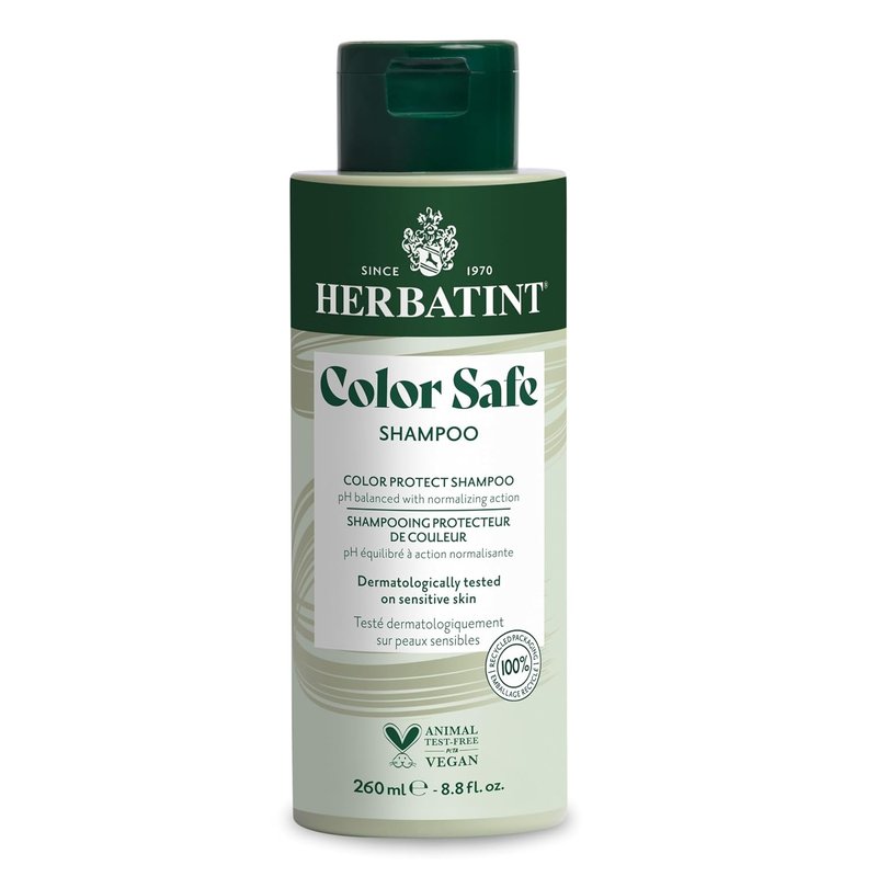 Herbatint Color Safe Shampoo for Color-Treated Hair - Aloe Vera Formula to Strengthen & Add Shine | 8.8 Fl Oz