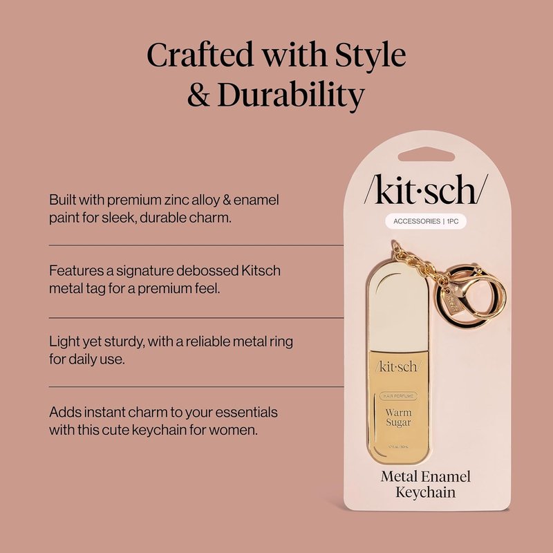 Cute Keychain for Car Keys - Stylish Kawaii Bag Charm | Premium Zinc Alloy & Enamel Paint - Durable & Lightweight Teen Girl Gift