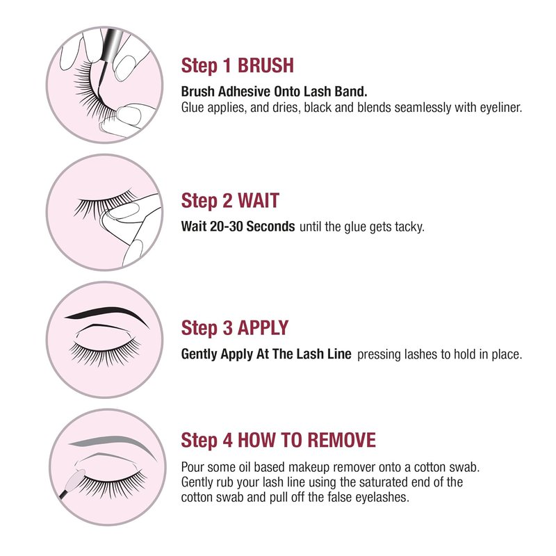 i-ENVY By KISS Eyelash Adhesive - Waterproof, Long-Lasting Strip Lash Glue | Allergy & Latex Free, Black (3 Pack)
