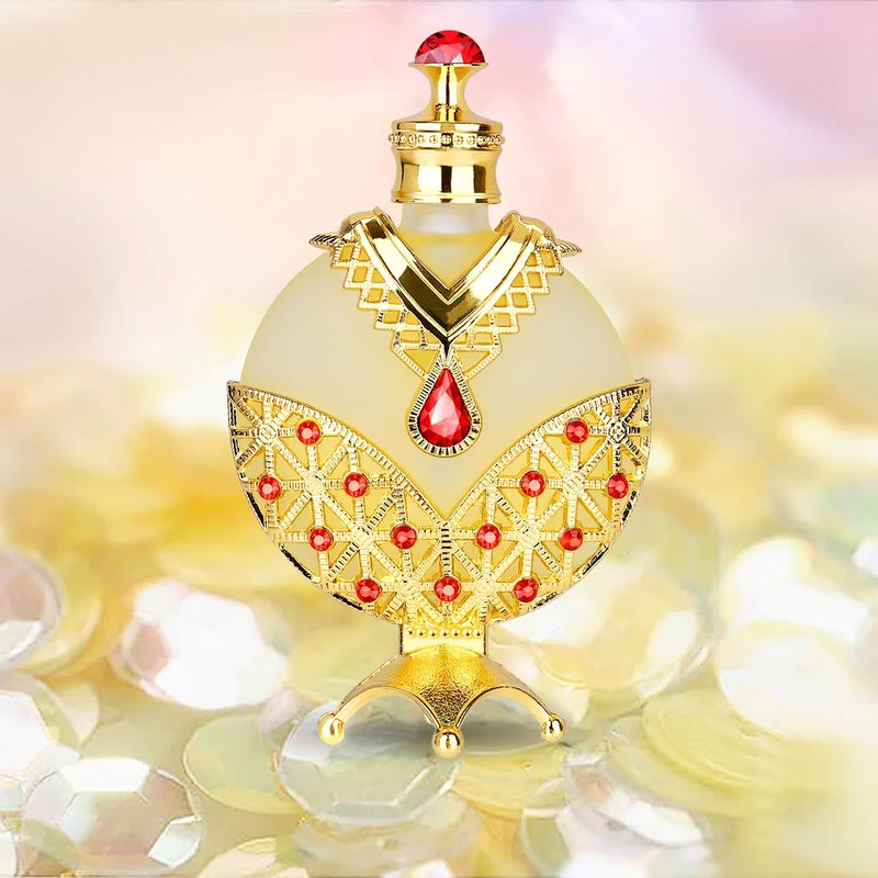 Huibao Gold Arabian Concentrated Perfume Oil, Arabic Perfumes for Women, Arabian Perfumes Oill- Long Lasting Perfume Oil (12ml)
