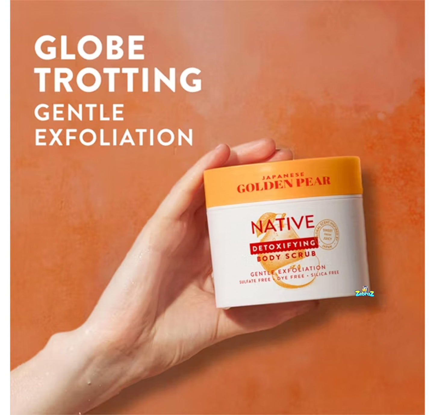 Native Passport Limited Edition Global Flavors Scrub - Japanese Golden Pear - 12oz - Pack Of 02