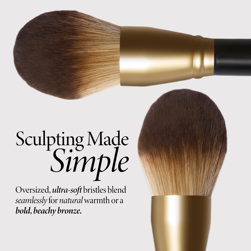 LAURA GELLER NEW YORK Cosmetic Professional Makeup Brushes - Cruelty-Free - Classic Bronzer Brush
