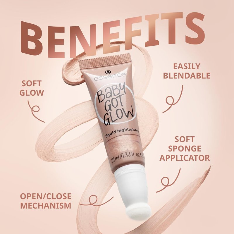 Baby Got Glow Liquid Highlighter - Lightweight & Blendable Radiance | Vegan & Cruelty-Free