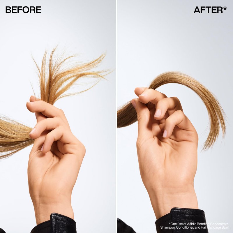 Redken Acidic Bonding Concentrate Hair Bandage Balm – Strength Repair For Damaged, Dry Split Ends In 1 Use