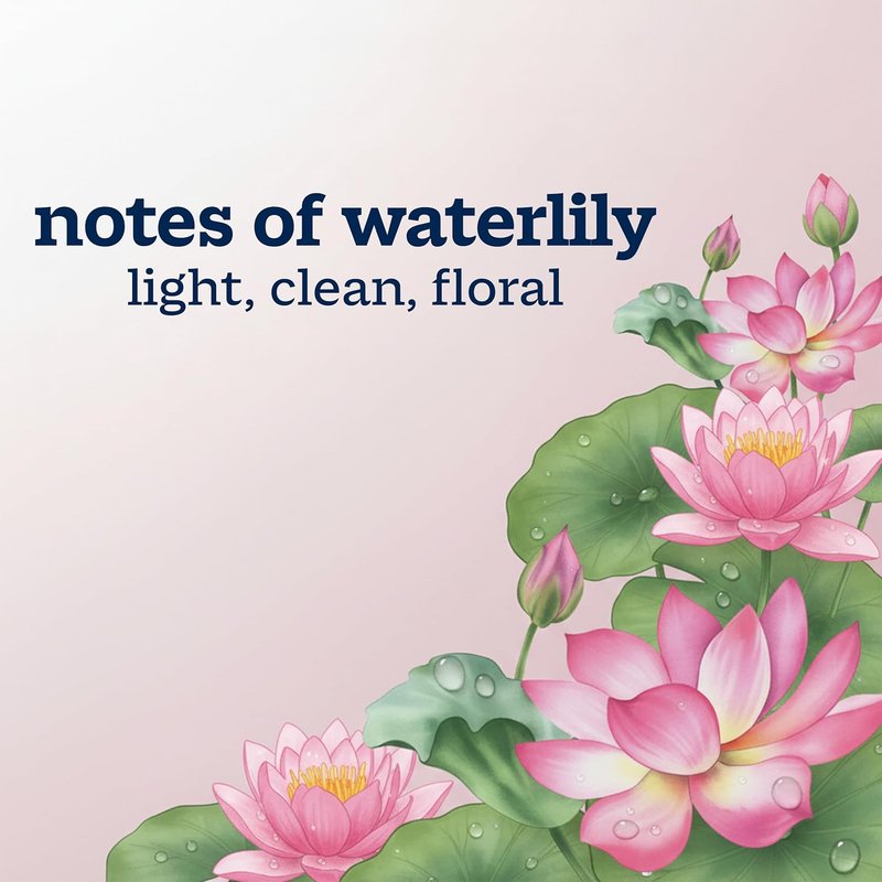 Ivory Body Wash - Gentle Family Formula with Water Lily Scent | 35 oz, Free of Dyes & Parabens