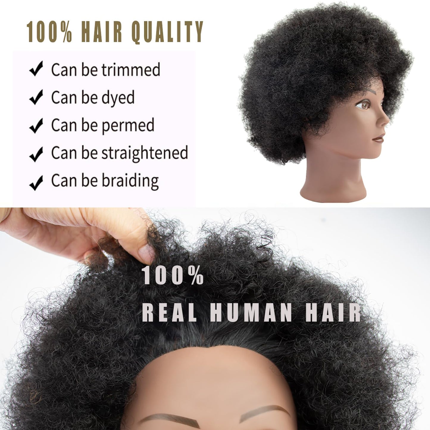 With Tripod Adjustable Mannequins Head Real Human Manikin