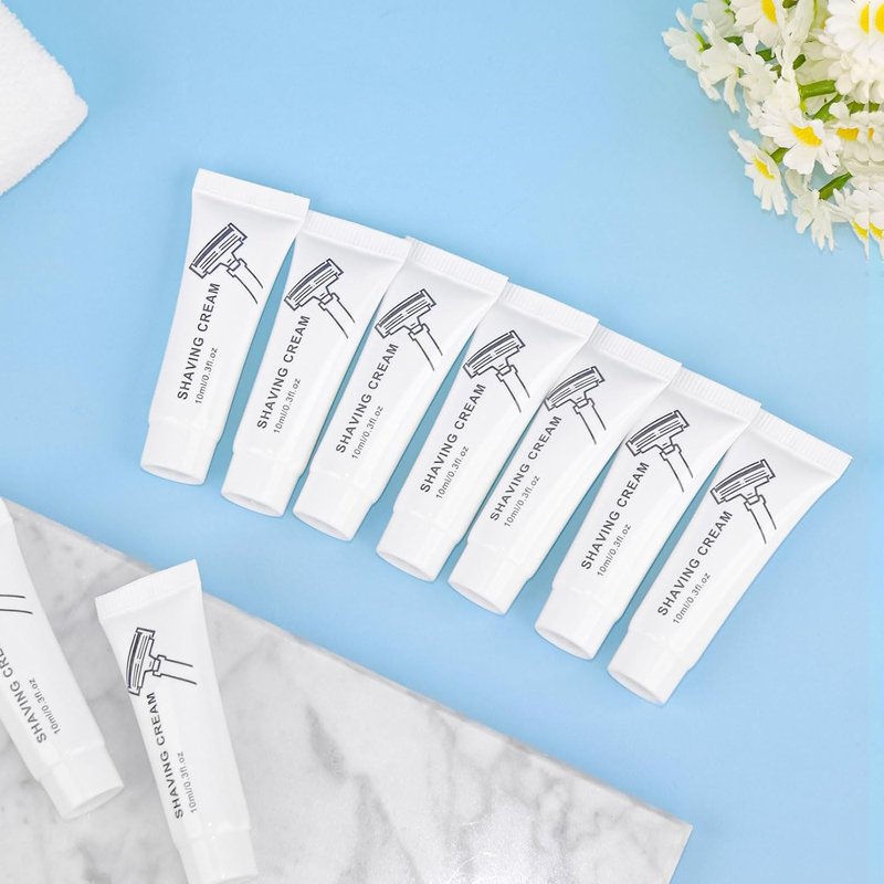 Regine Switzerland Shaving Cream - Travel-Size 10ml | Individually Packaged for Home & On-the-Go (100-Pack)