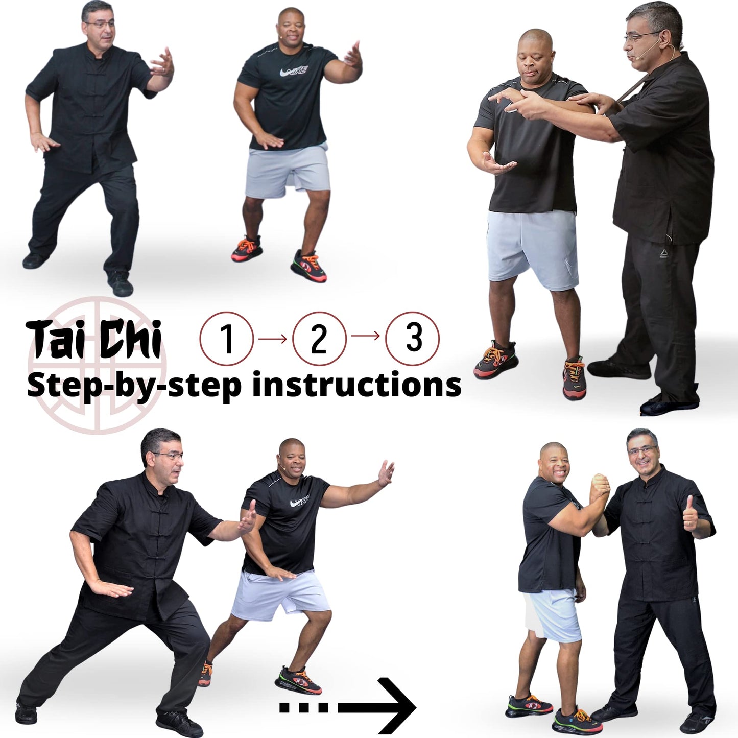Tai chi DVD for beginners and seniors + Tai chi fit workouts. Qi gong, Balance, Strength, Stretching, Cardio, Breathing & more. Step by step instruction Tai chi exercises for seniors & beginner tai