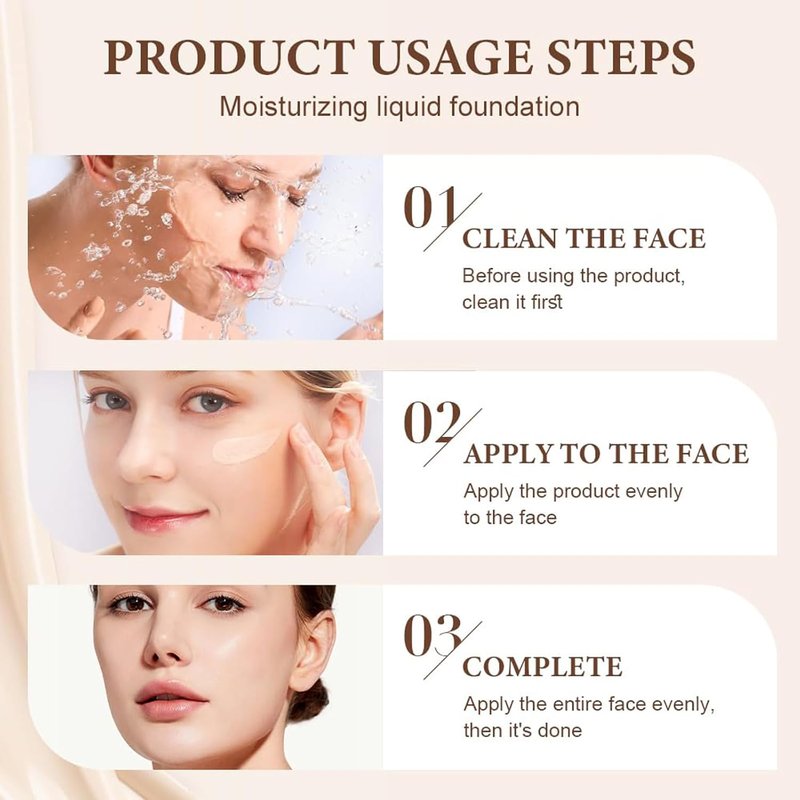 Regine Switzerland Color Changing Foundation - Hydrating, Lightweight Formula for Mature Skin (1pc)