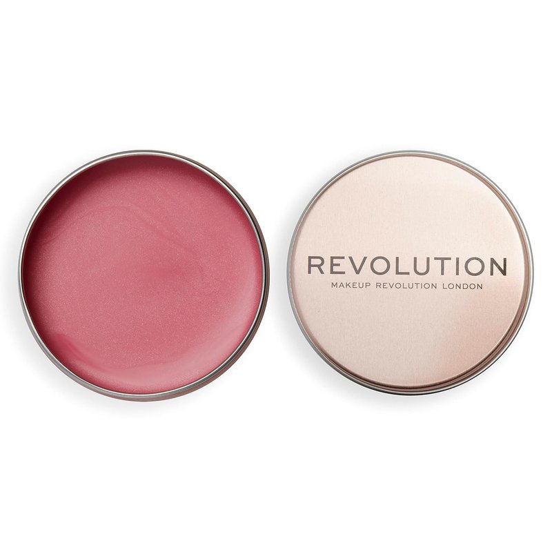 Revolution Balm Glow - Multi-Use Cream Balm for Dewy Finish on Cheeks, Lips & Lids | Rose Pink, 1.12 oz