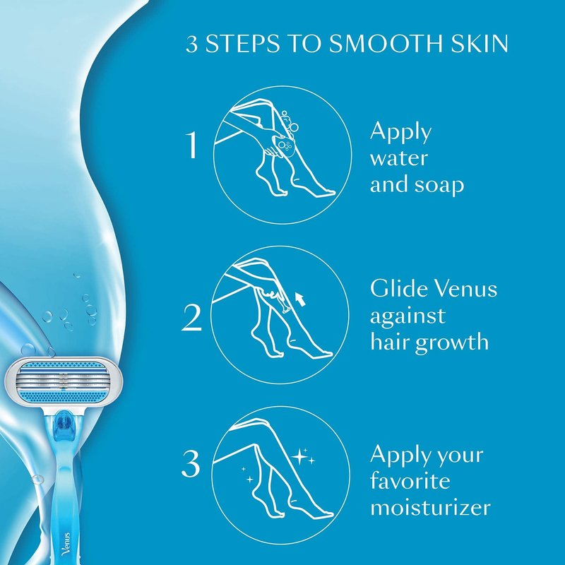 Gillette Venus Original Women's Razor 1 Razor Handle And 1 Cartridge, 1.000 Count