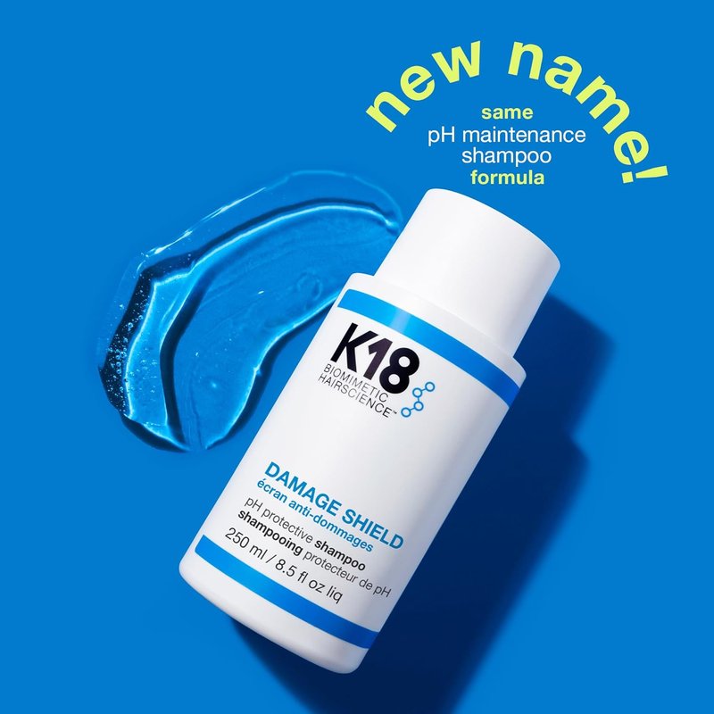 K18 Damage Control Trio - Damage Shield Shampoo, Conditioner & 4-Minute Repair Mask | Color-Safe Hair Care