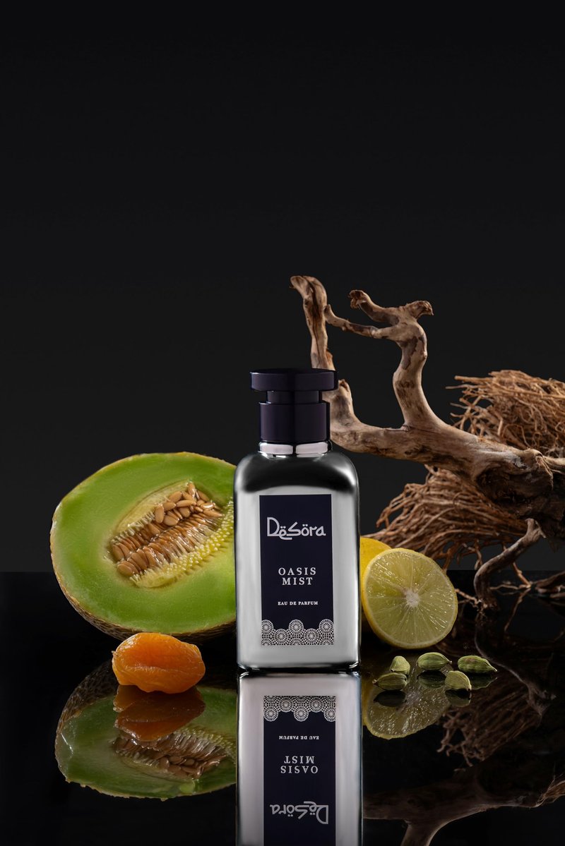 Desora Unisex Eau de Parfum Long Lasting Fruity Perfume for Women and Men - Oasis Mist with Lemon & Lavender Notes - 3.4 oz Gift Idea