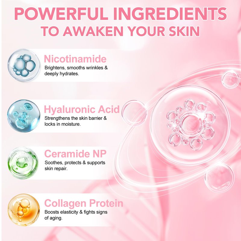 D.Fairy Collagen Overnight Wrapping Peel Off Facial Mask Pack - Collagen Night Wrapping Mask - Hydration Care - Reduces Sagging & Dullness - Hydrolyzed Collagen For Glowing Skin, 2.53 fl.oz