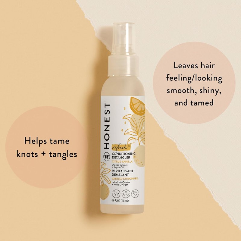 Citrus Vanilla 2-in-1 Cleansing Shampoo & Body Wash - Naturally Derived, Tear-Free, Hypoallergenic | 10 fl oz, 4 fl oz